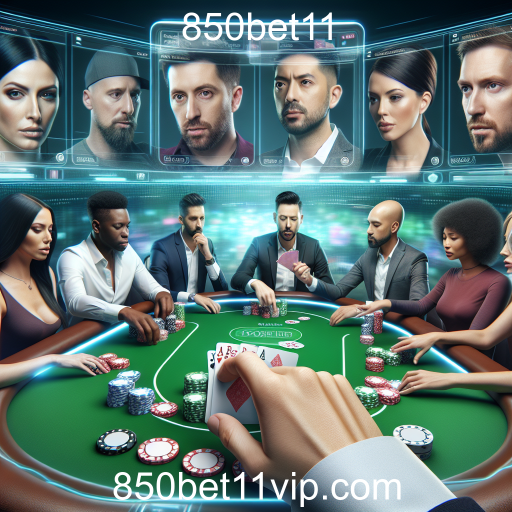 A Emoção do Poker Online na 850bet11